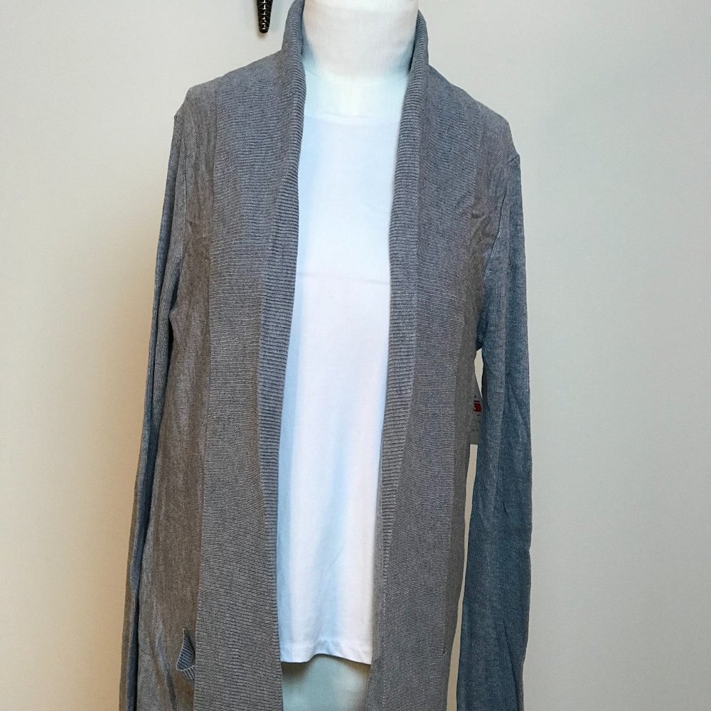 BNWT Nordstrom Lingerie Heather Grey Cardigan
